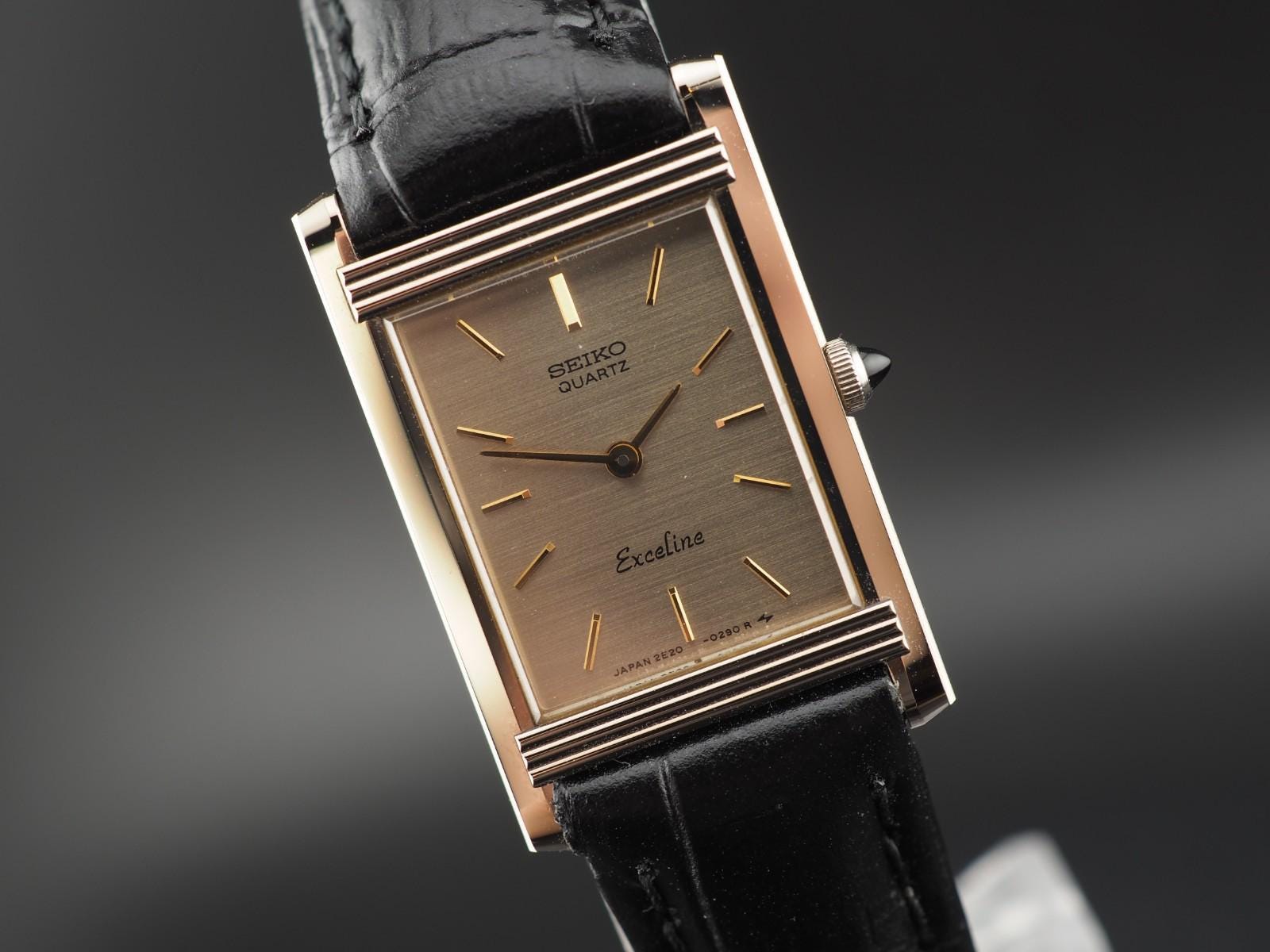 SEIKO セイコー 2E20-6580 ヴィンテージ オーバル クォーツ腕時計 Vintage Seiko 2e20 - Etsy