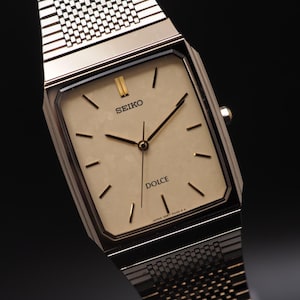 SEIKO ゴールド メッシュバンド 腕時計　dolce ドルチェ Seiko dolce - Etsy 日本