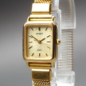 1995 Seiko Tank - Etsy