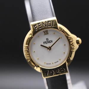 Fendi ゴールド クォーツ時計 ストラップ4本付き Fendi gold watches - Etsy 日本