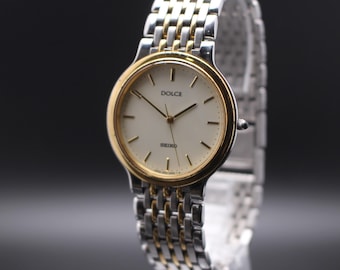 セイコー ドルチェ 5E31-6D40 SEIKO セイコー ドルチェ 5E31-6D40 時計 クオーツメンズ ゴールド