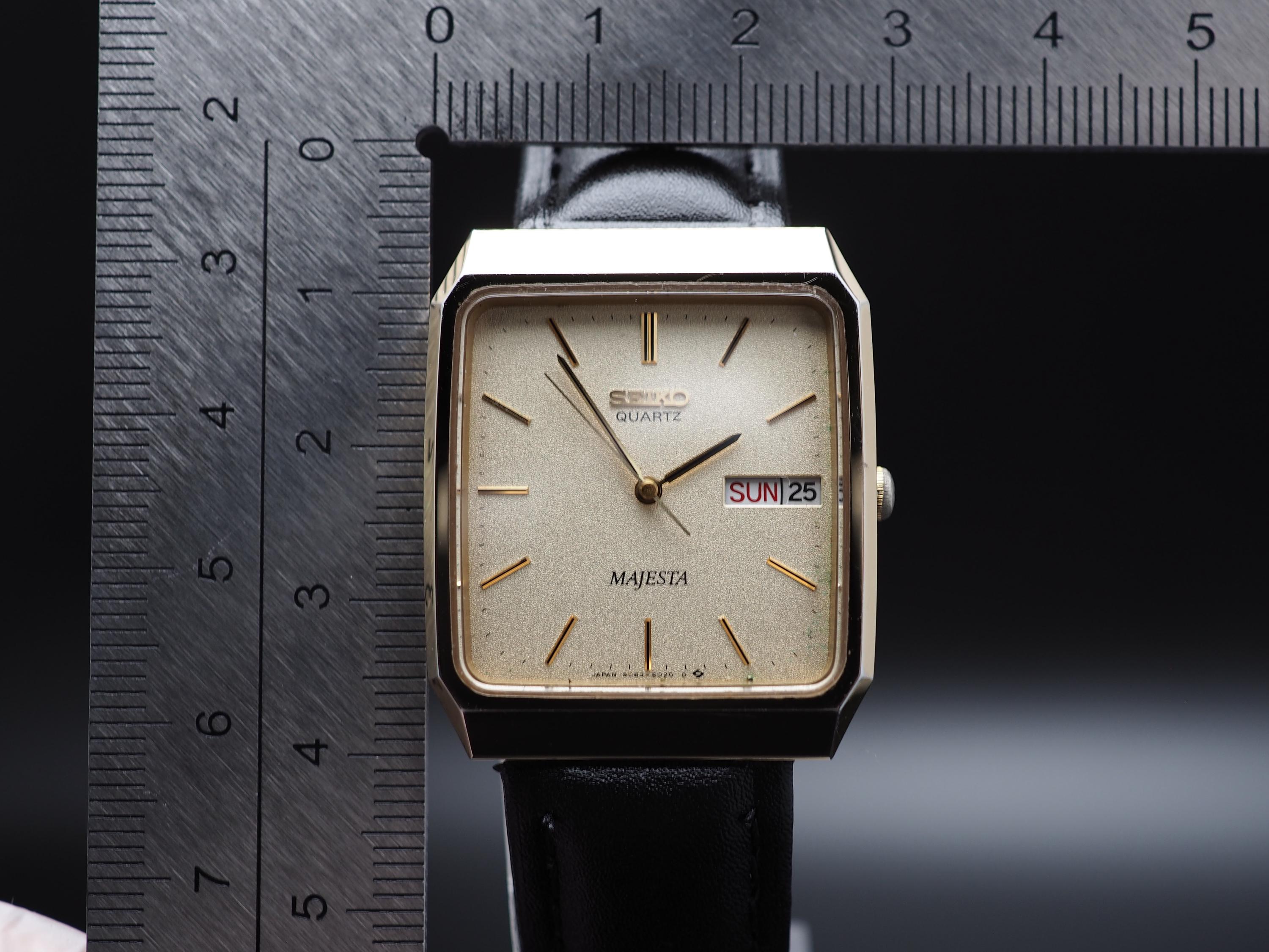 US Duty Paid Vintage 1985 [EXC+5] Seiko Majesta 9063-5020 Gold