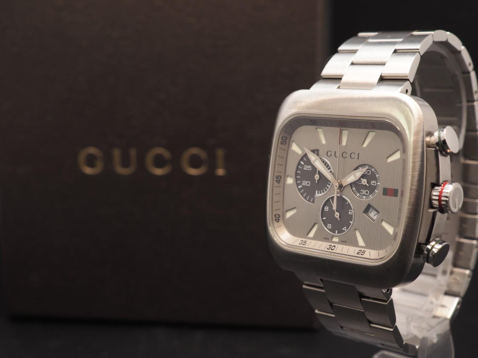 V*N様 GUCCI シルバーケース 黒バンド 時計 V*N様 GUCCI シルバーケース 黒バンド 時計 Gucci watch men - Etsy 日本