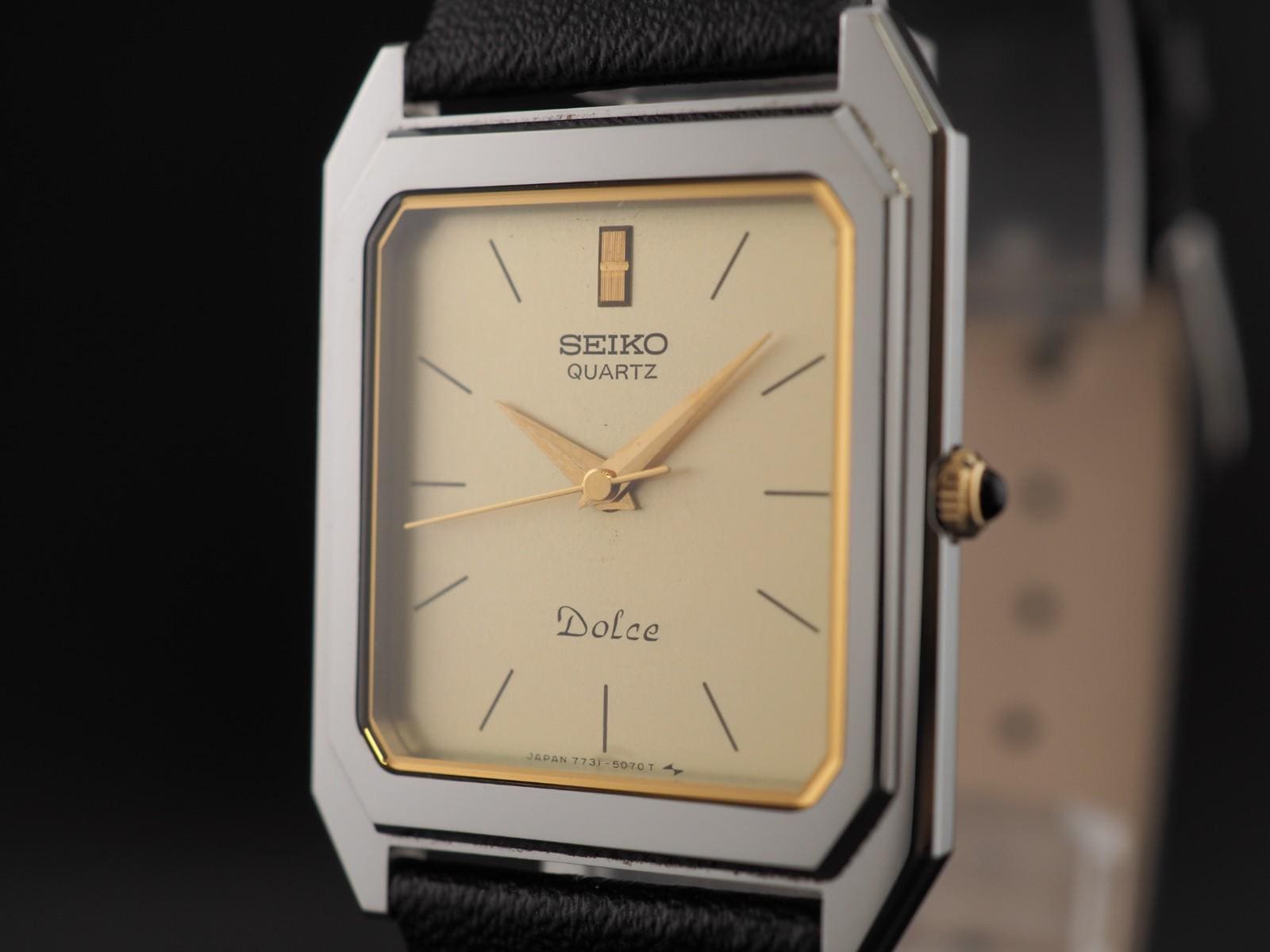 Seiko dolce tank watch - Etsy 日本