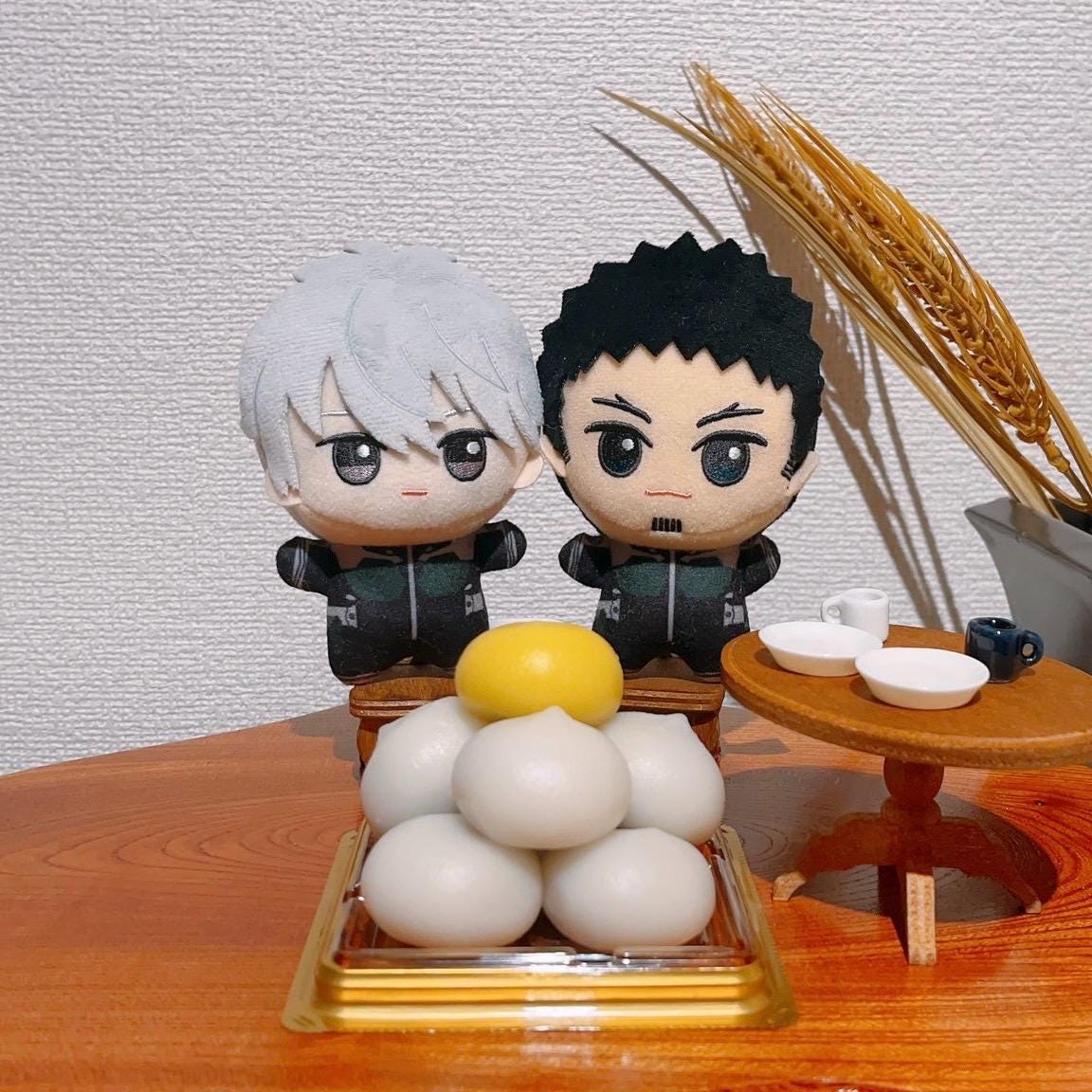 Kaiju No.8 Chibiguru-mi Plush Keychain Set Kafka Hoshina Kikoru