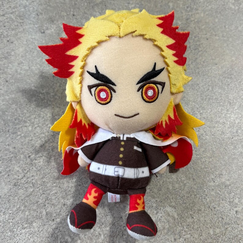Anime Chibi Plush 15cm – Tanjiro Kamado or Kyojuro Rengoku – Official ...