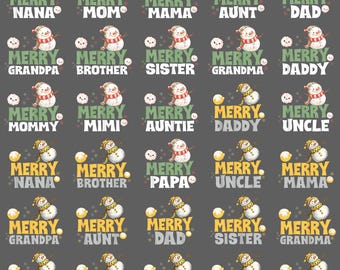 Gingerbread Baking Crew PNG – Funny Christmas Cookie Holiday Clipart, Sublimation Digital Download