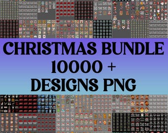10000+ Christmas Bundle PNG – Grandma’s Cookies Christmas Clipart, Cozy Baking Holiday Sublimation Pack