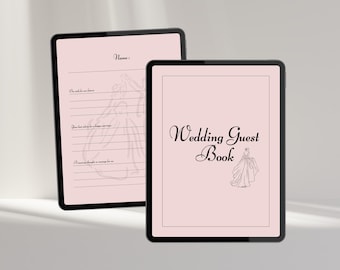 Unique Wedding Guest Book, Guest Book Ideas, Wedding Guest Books, Wedding Must Haves, Welcome Book,Wedding Guest Book, Wedding Gift,Template