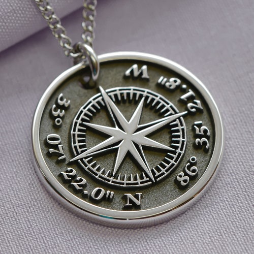 Travel Necklace for Women Girls Custom 