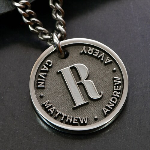 Dad Custom Dad Necklace - Etsy