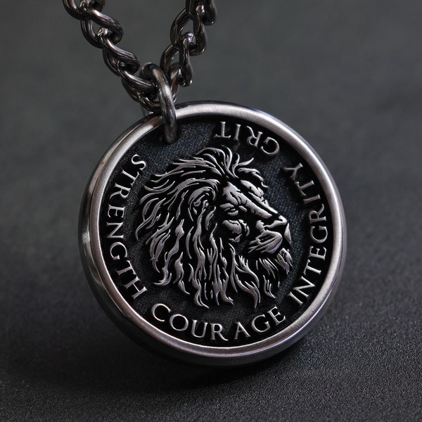 Majestic Lion Necklace - Premium Surgical Steel