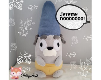 Dog Gnome Husband Plush Jeremy - Made To Order