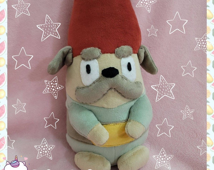 Dog Gnome Husband Plush Gerald Made to Order Etsy