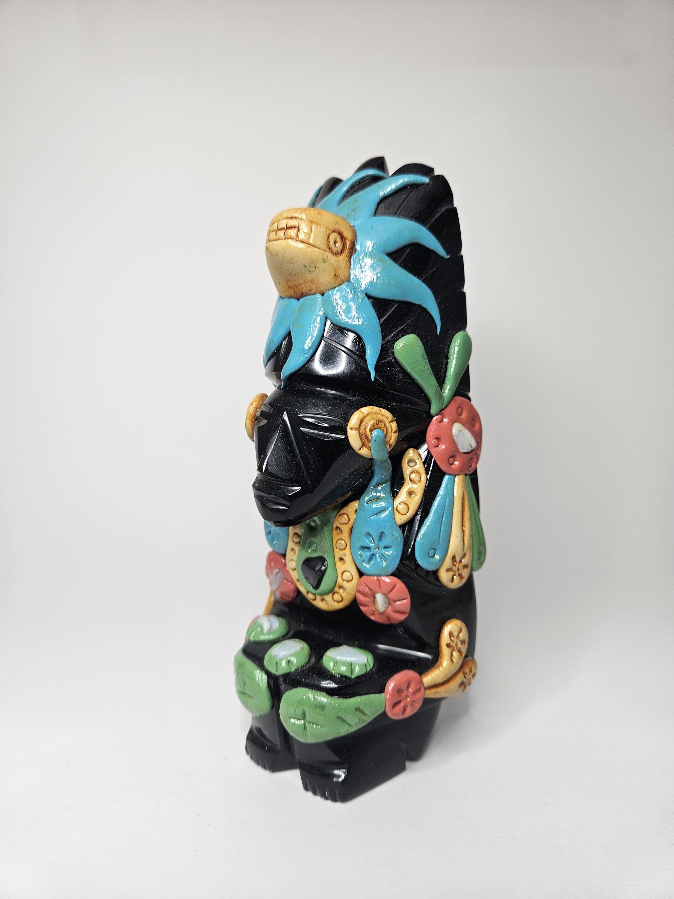 Maya stone statue - Etsy 日本
