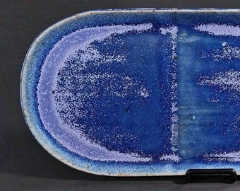 13 inch Oblong Serving Platter Ceramic Stoneware