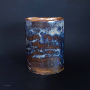 Crystalline Vase Ceramic Stoneware