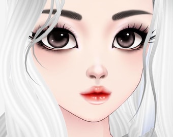 Vroid Korean Makeup Set 1