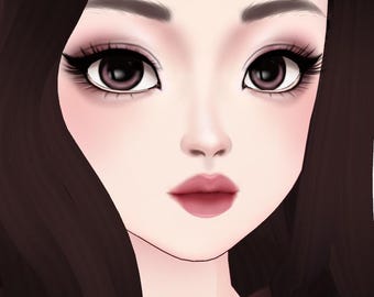 Vroid Korean Makeup Set 2