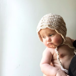 SHELBY Baby Bonnet crochet PATTERN image 7