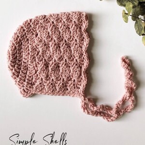 SHELBY Baby Bonnet crochet PATTERN image 9