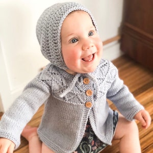 UNION CLASSIC Baby Bonnet crochet PATTERN image 3