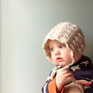 SHELBY Baby Bonnet crochet PATTERN image 8