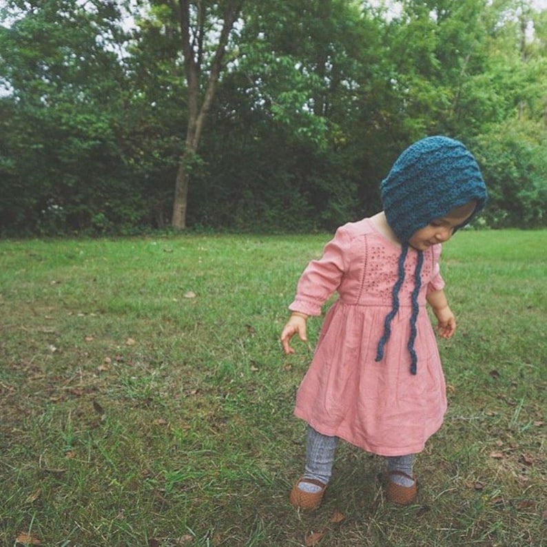 SHELBY Baby Bonnet crochet PATTERN image 6