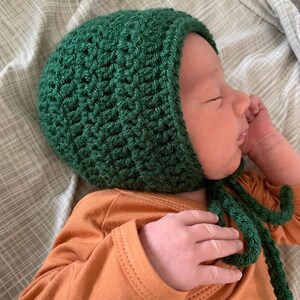 UNION CLASSIC Baby Bonnet crochet PATTERN image 9
