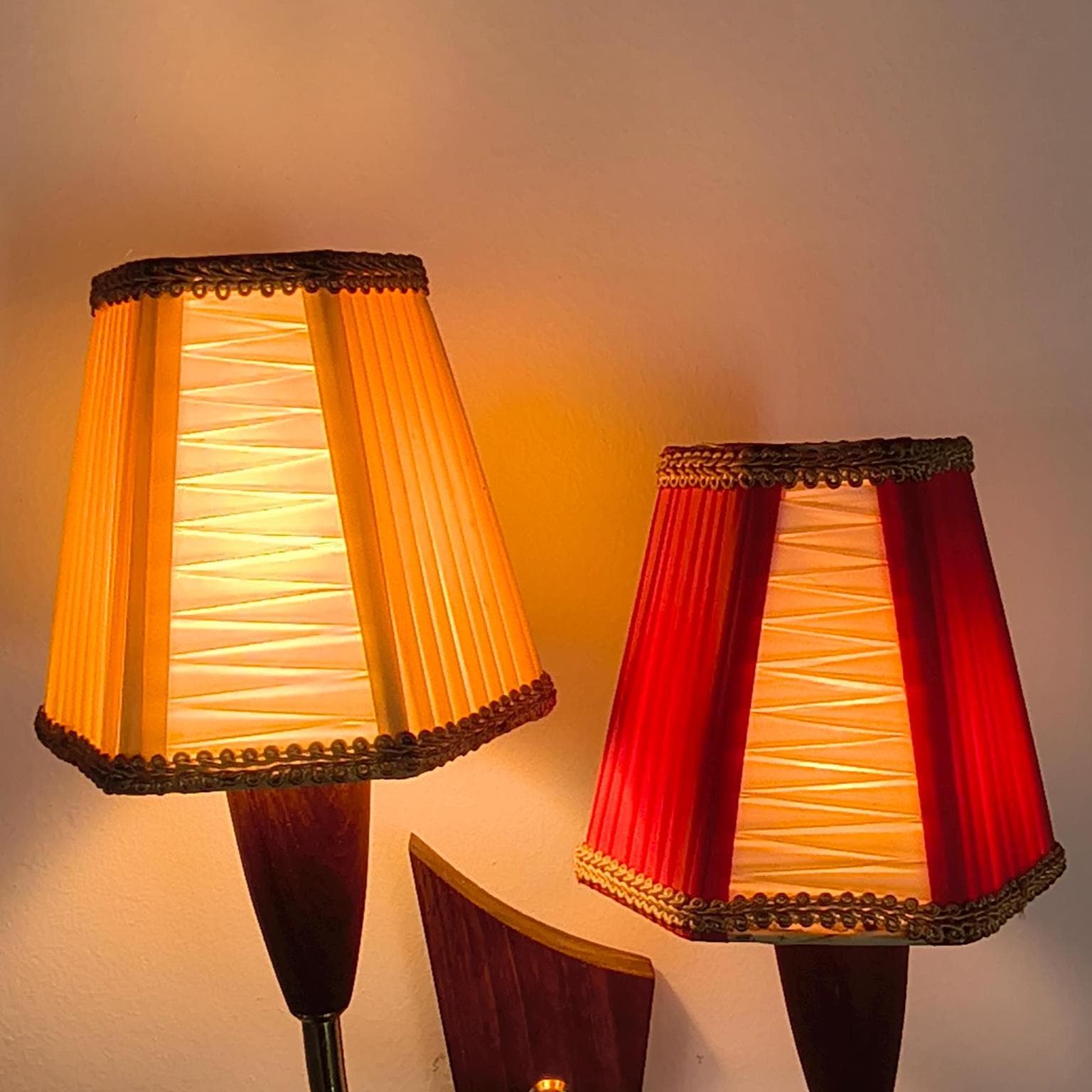 Vintage 50s Fiberglass Lamp - Etsy Australia
