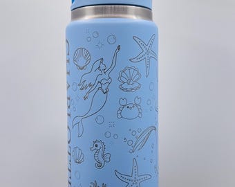 Mermaid Tumbler Wrap - Digitale Datei