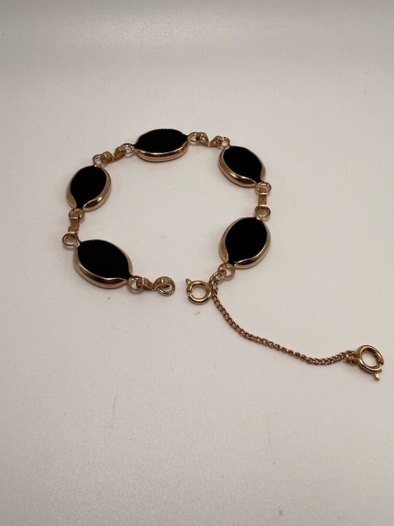 Black and Gold Bracelet - image 2