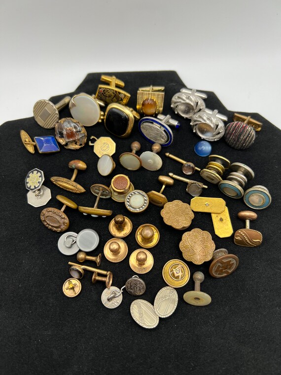 Vintage Cufflinks Job Gem status-quo-6-x-7-vinyl-45rpm-singles-job-lot-listed-ebay