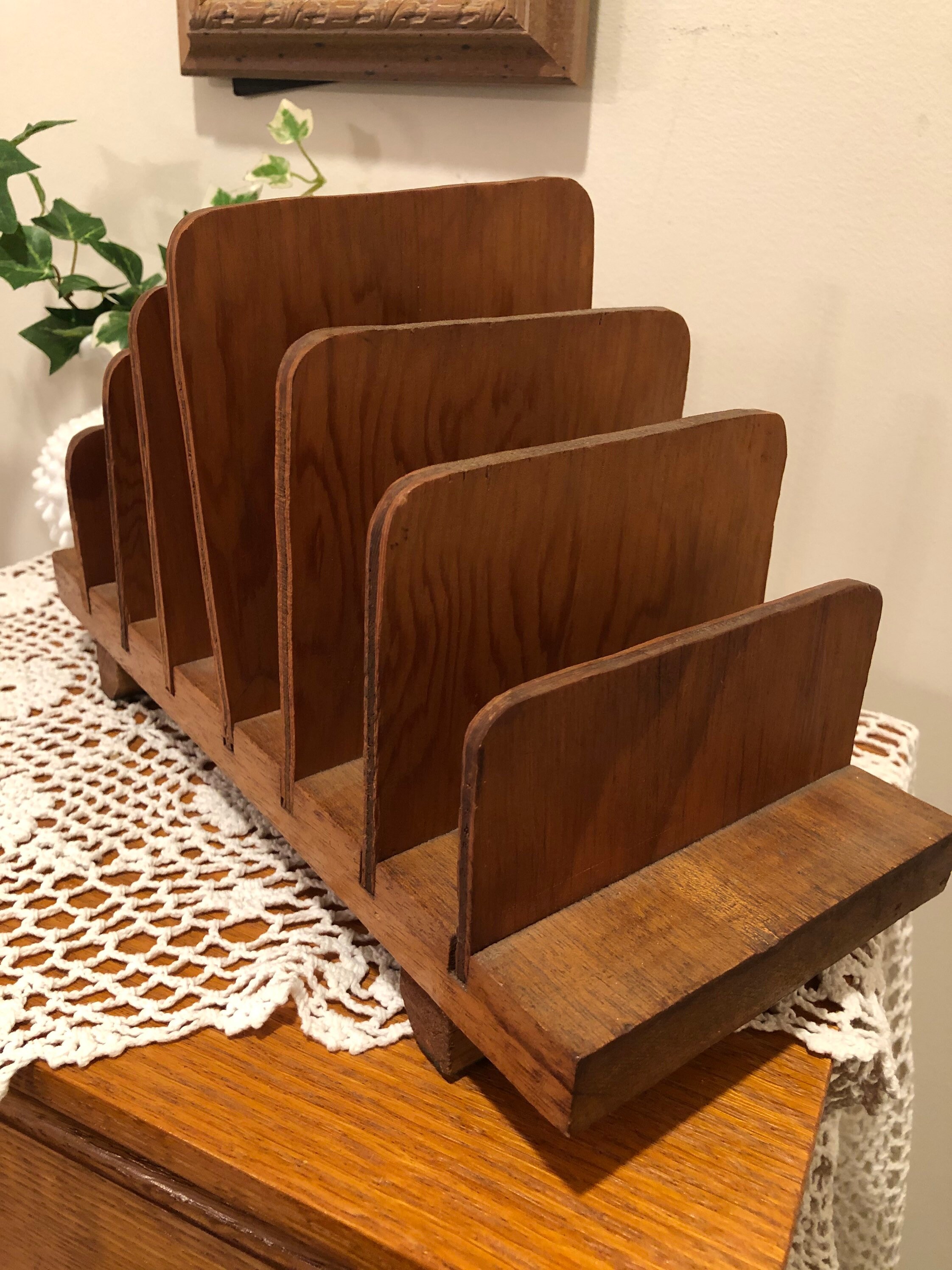 Art & Collectibles Vintage Charming Handmade Art Deco Hardboard Letter ...