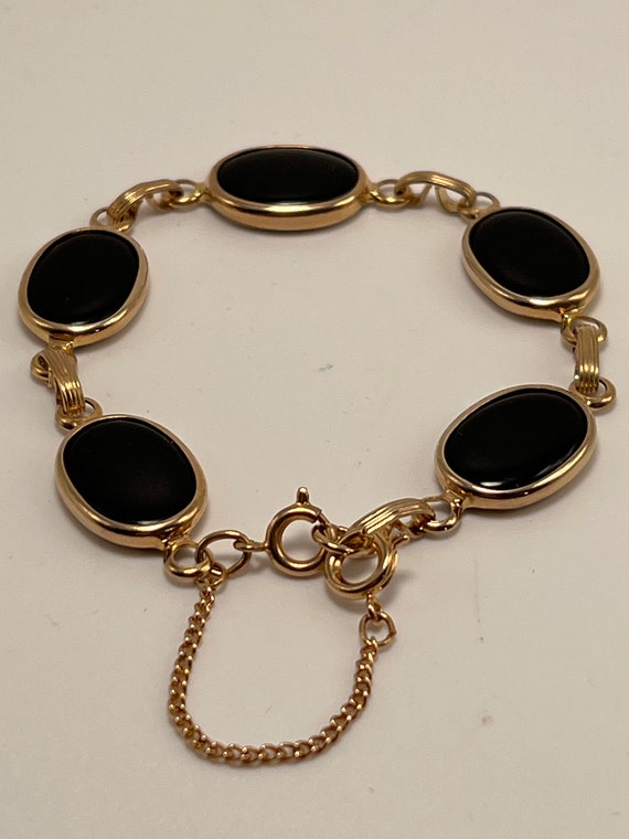 Black and Gold Bracelet - image 1