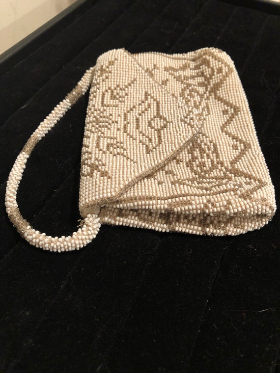 Vintage 1940’s Purse Czechoslovakian Beaded Handb… - image 3