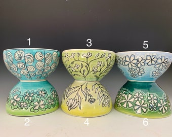 Bowls,Serving Bowls, salad bowls,soup bowls, porcelain bowls,Sgraffito Designs,Dining and Living, Kitchen and Dining, Dining and Serving.