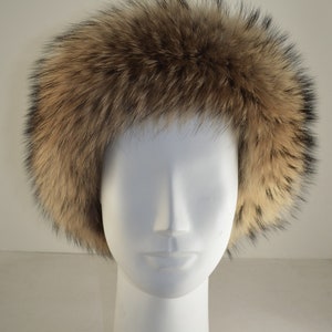 Raccoon Fur Headband Finn new