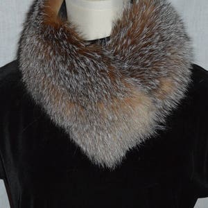 Real Crystal Fox Fur Headband new made in usa image 2