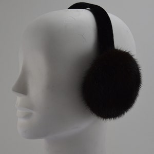 Real Ranch Mink Fur Earmuffs New New - Etsy display picture 3