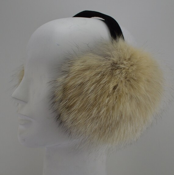 Coyote Fur Earmuffs Made in Usa New | Etsy