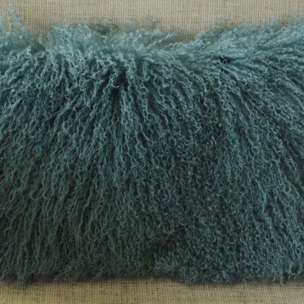 Fur Lumbar Pillow Etsy
