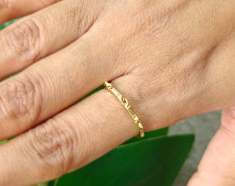 2mm Stone Setting Ring Adjustable Gold Plated Mount Jewelry Findings Adjustable Prong Charm Component