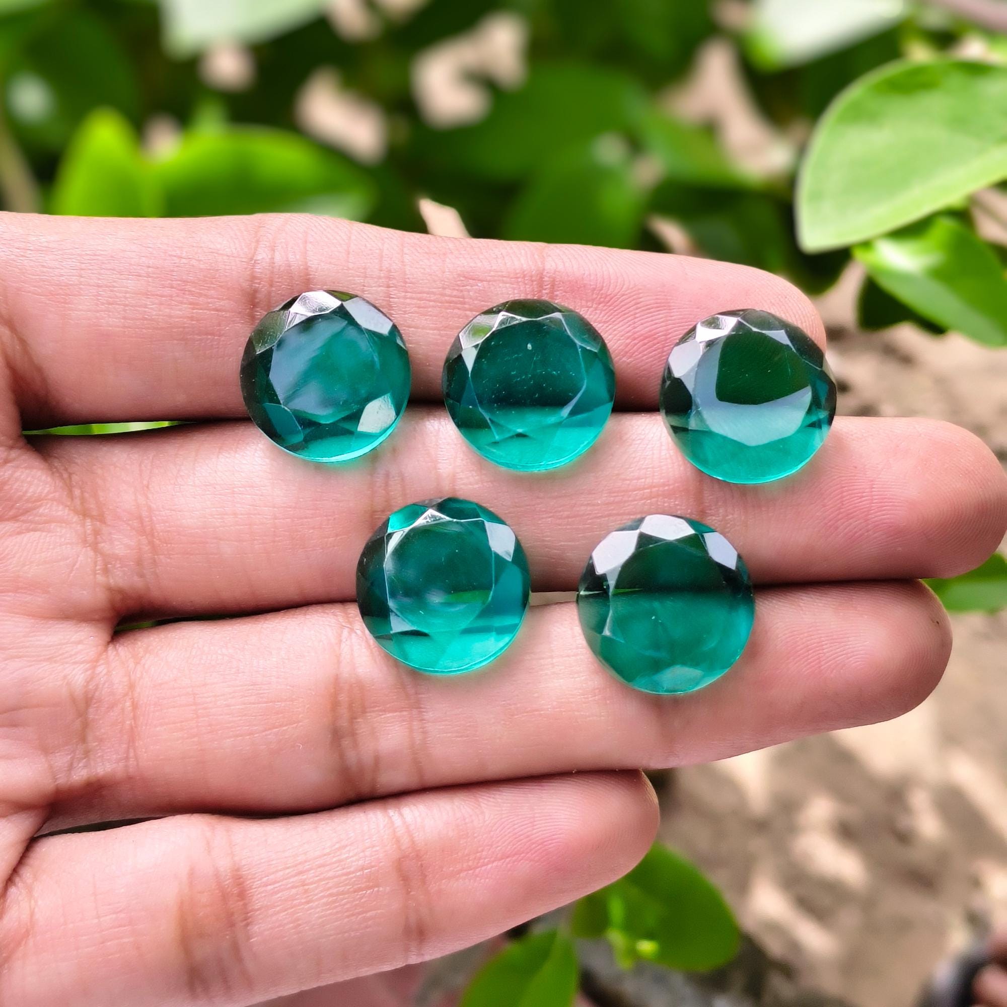 16MM Faceted Apatite Quartz: Round Shape Hydro Quartz Making Pendant