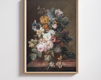 Floral Still Life Print | Eelke Jelles Eelkema | Restored Fine Art (Digital Download)