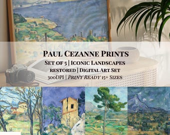 Paul Cezanne Landscape Prints | The Met Collection (Digital Product)