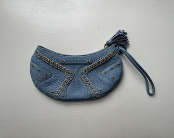 00s COLE HAAN leather studs hand bag y2k - メルカリ