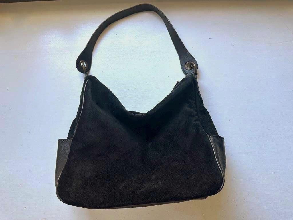 Vintage Eddie Bauer Leather Bag - Etsy