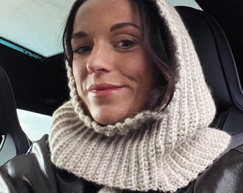 Oversized Ribbed Balaclava Crochet Pattern – Beginner Friendly (PDF Download)