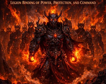 The Army of Infernal Djinn — Legion Binding of Power, Protection, and Command